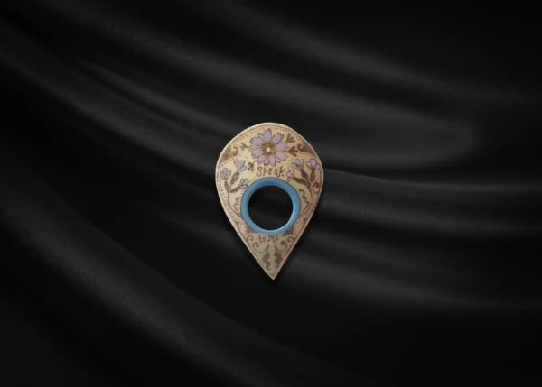 Hand-Made and Hand-Painted OOAK Wood Burned Ouija - Spirit Board - Talking Board with Planchette - 18.75 x 11.75" - Image 3