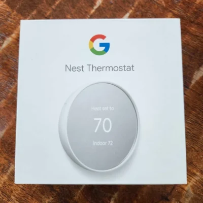 Google Nest G4CVZ Programmable Wi-Fi Thermostat - Snow White