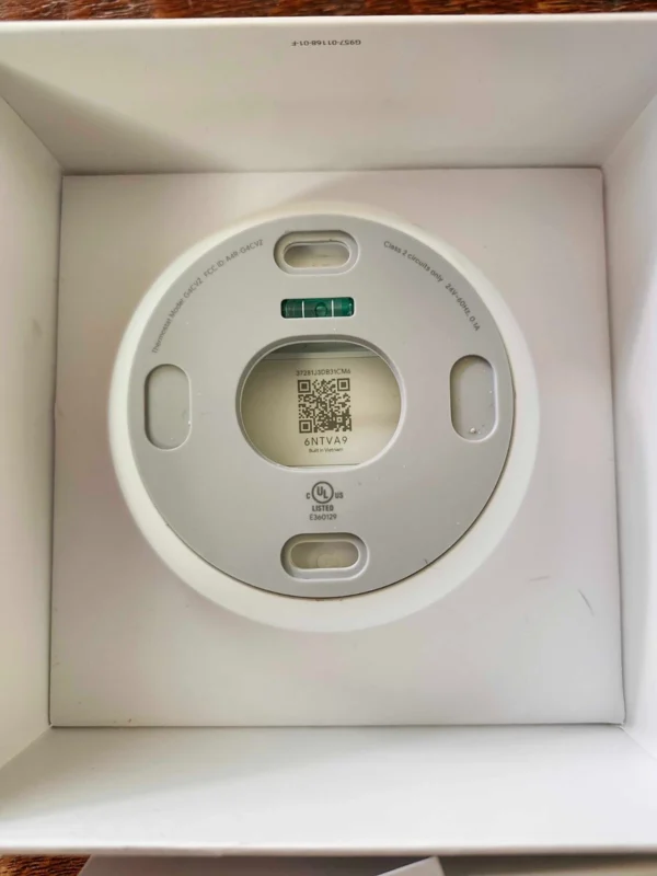 Google Nest G4CVZ Programmable Wi-Fi Thermostat - Snow White - Image 4