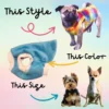 XS Fleece Dog Sweater - Brand New, US Made - Fits Toy Breeds - Pink - Image 2
